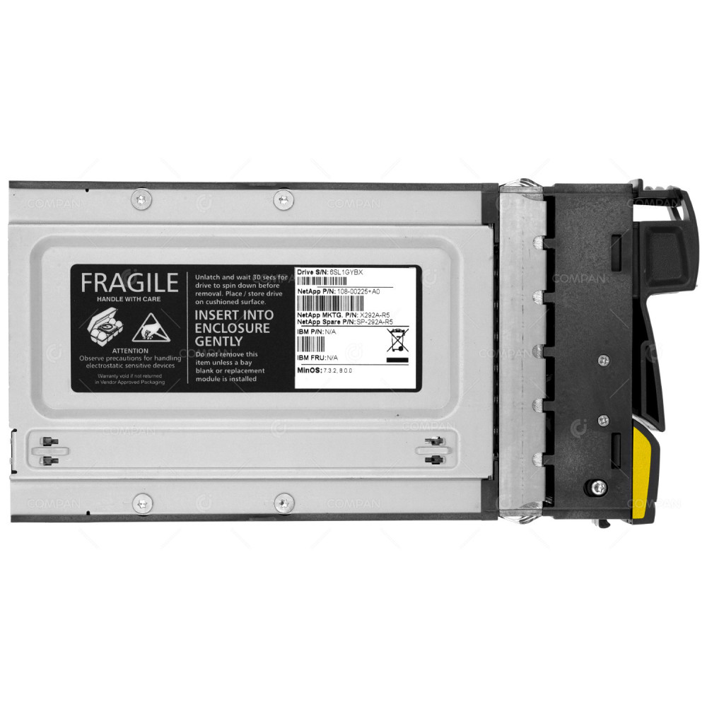 X292A-R5 NETAPP HDD 600GB 15K FC 4GB 3.5" LFF FOR DS14 MK2 MK4